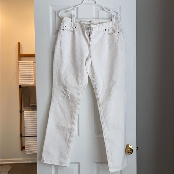 J. Crew Denim - Vintage Matchstick Jeans White J Crew Size 32